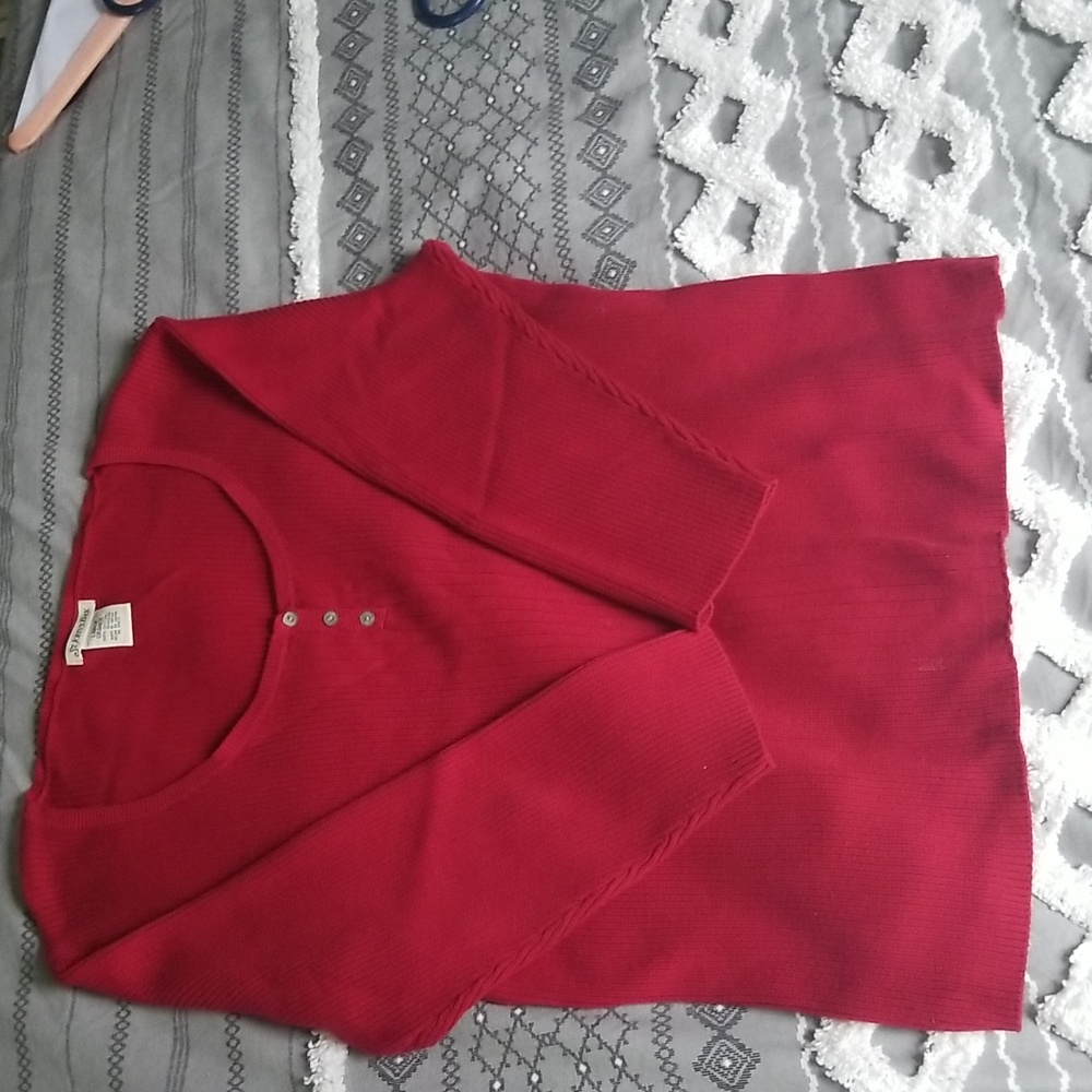 St. John's Bay red sweater